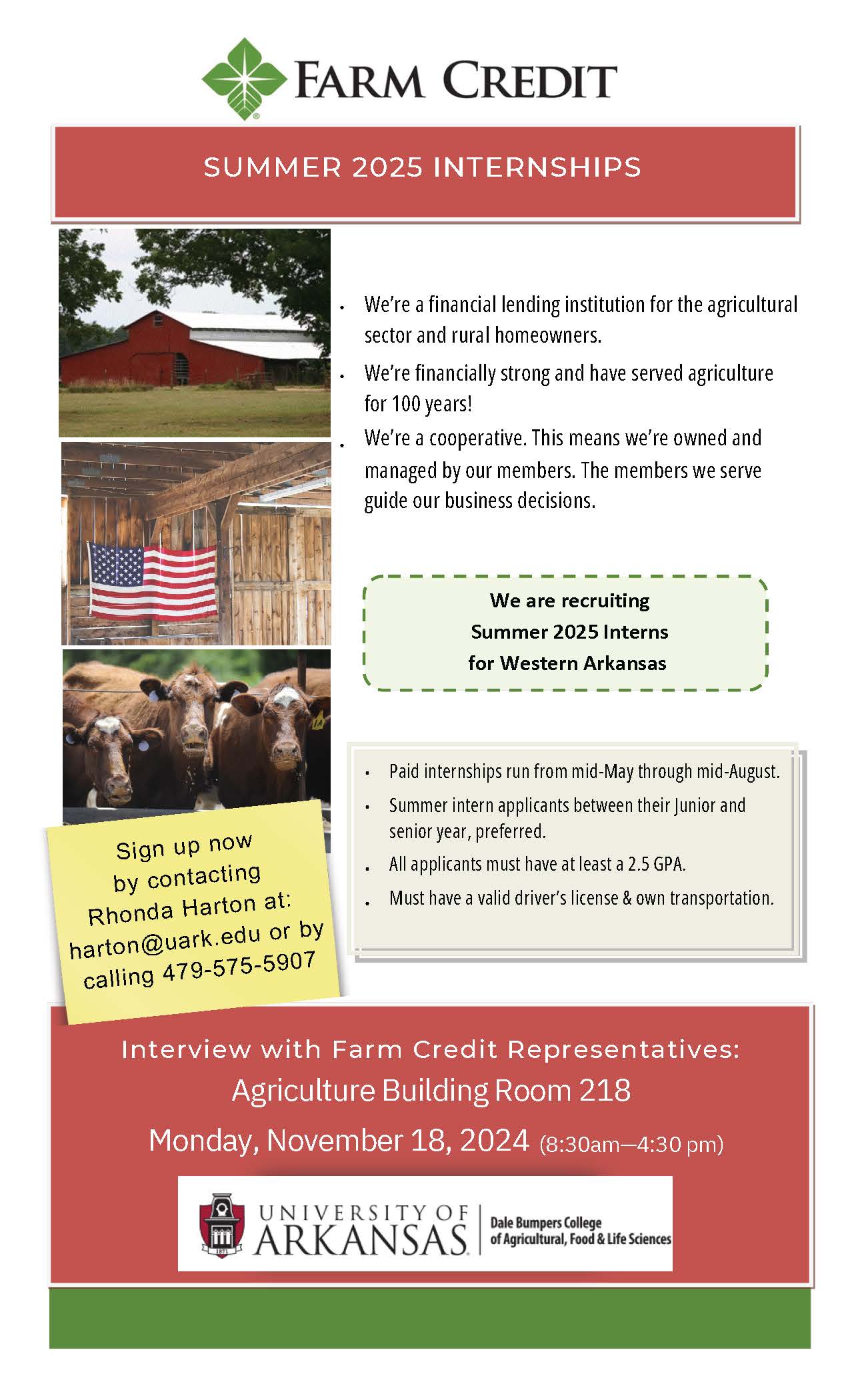 Farm Credit Interviews