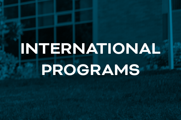 International Programs Button