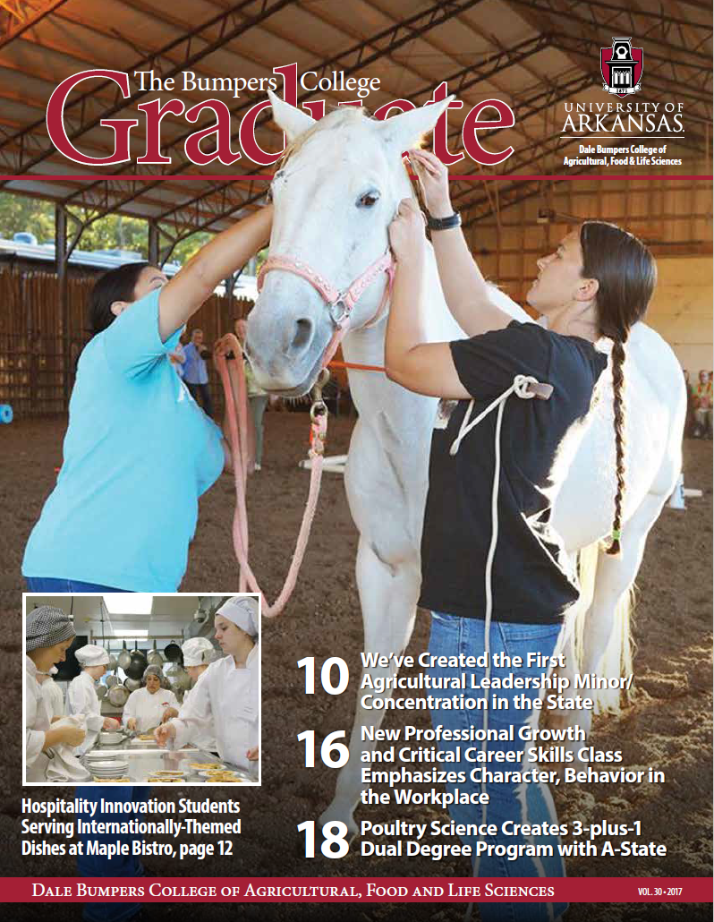Bumpers College Graduate Magazine Front cover of the Bumpers College Graduate magazine 2016 edition.