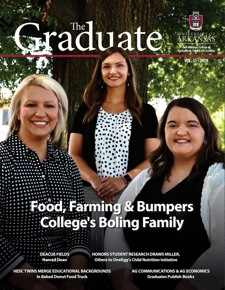 Bumpers College Graduate Magazine Front cover of the Bumpers College Graduate magazine 2016 edition.