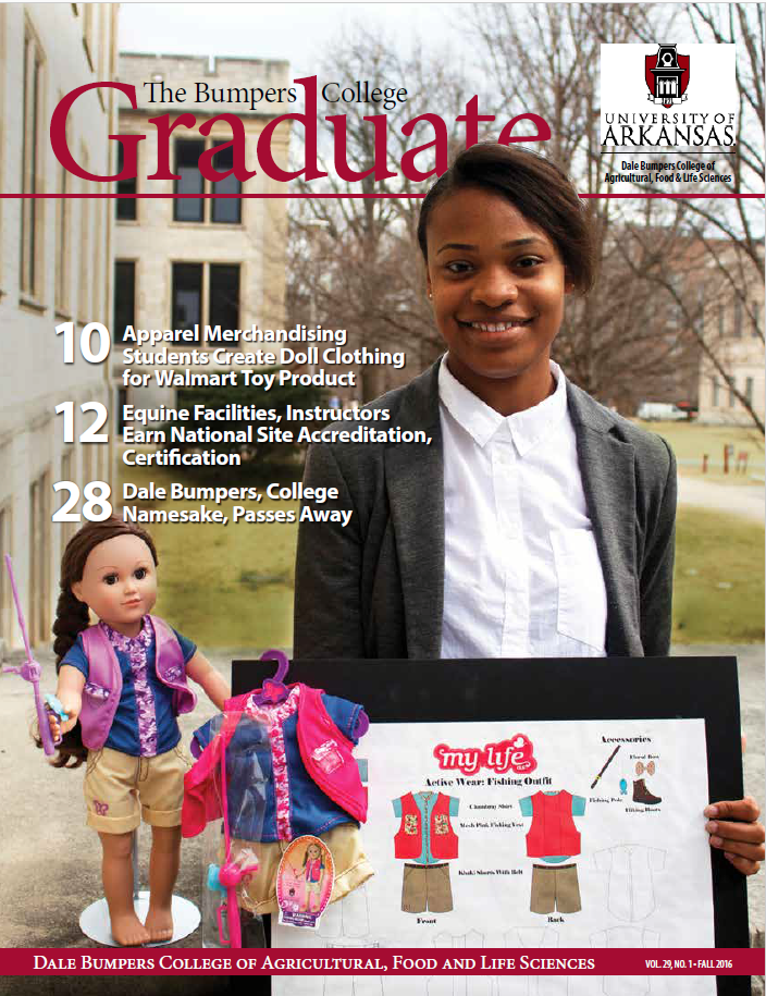 Bumpers College Graduate Magazine Front cover of the Bumpers College Graduate magazine 2016 edition.